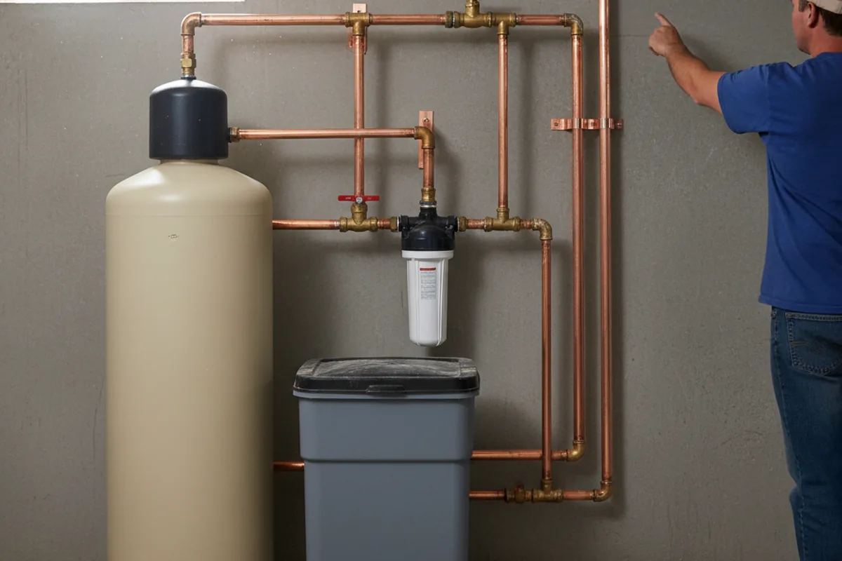 Whole-house water treatment system installed in Duvall